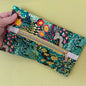 Forest Zipper Pouch (Gold zipper)