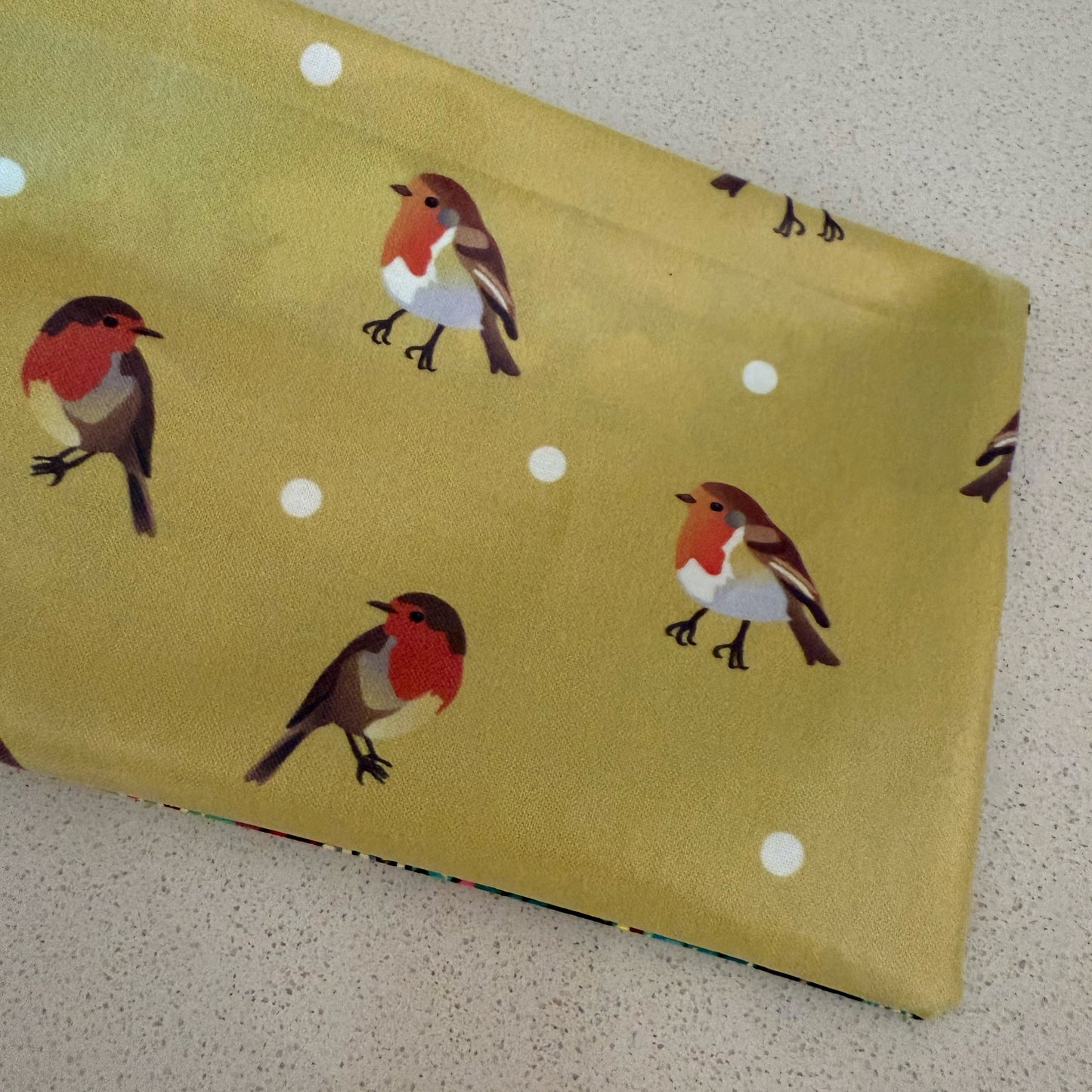 Forest Zipper Pouch (Gold zipper)