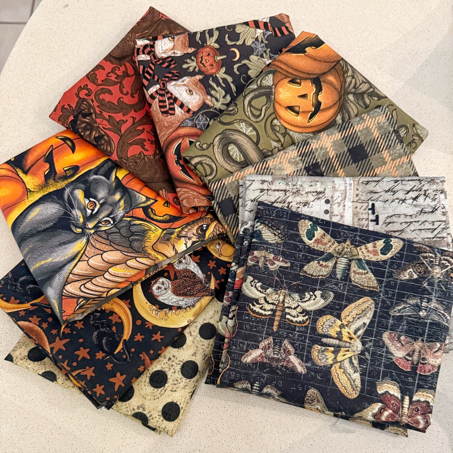 Gothic Fat Quarter Bundle  (Sludge)