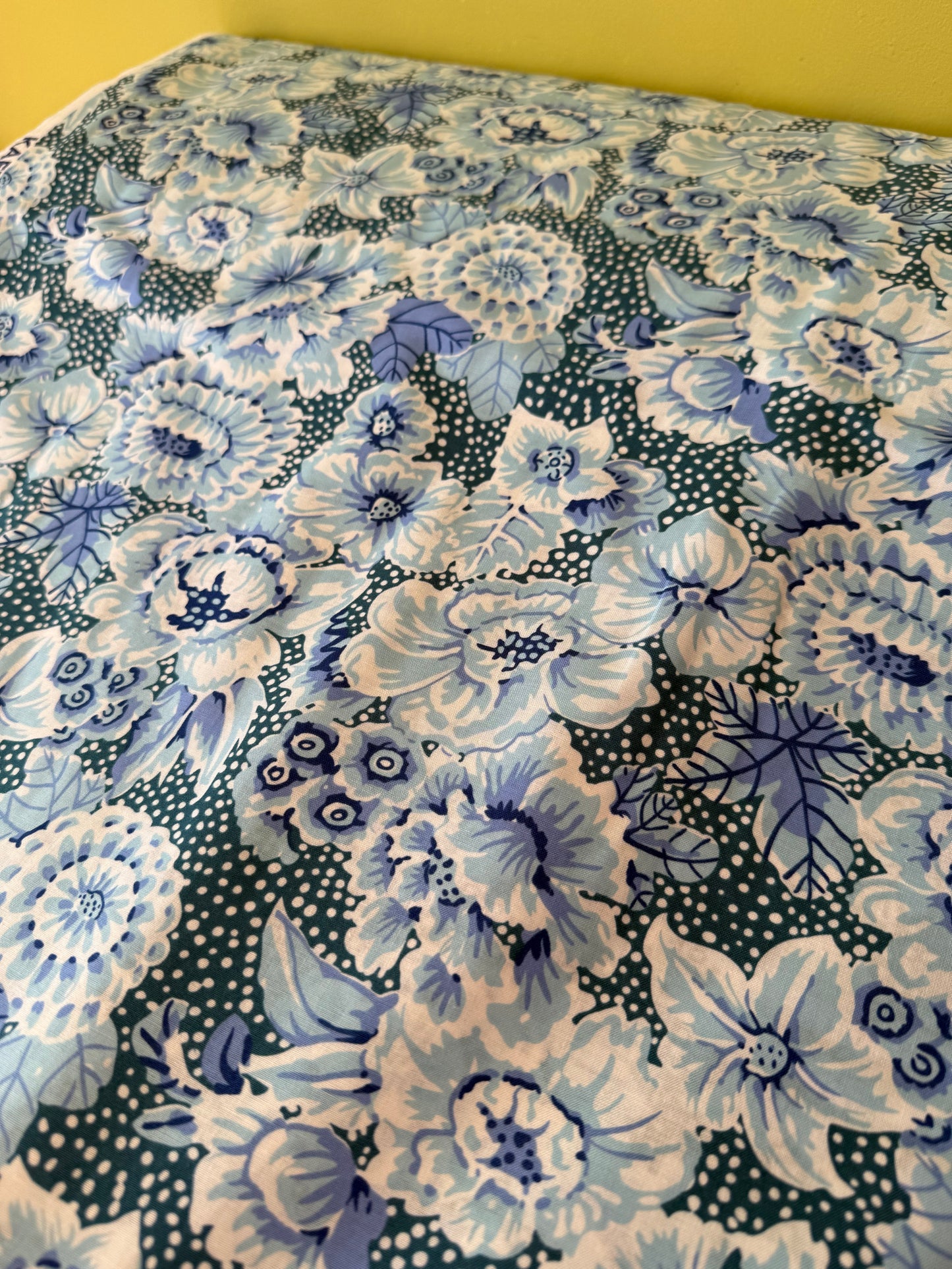 Floral with Dots (Blue) by Kaffe Collective