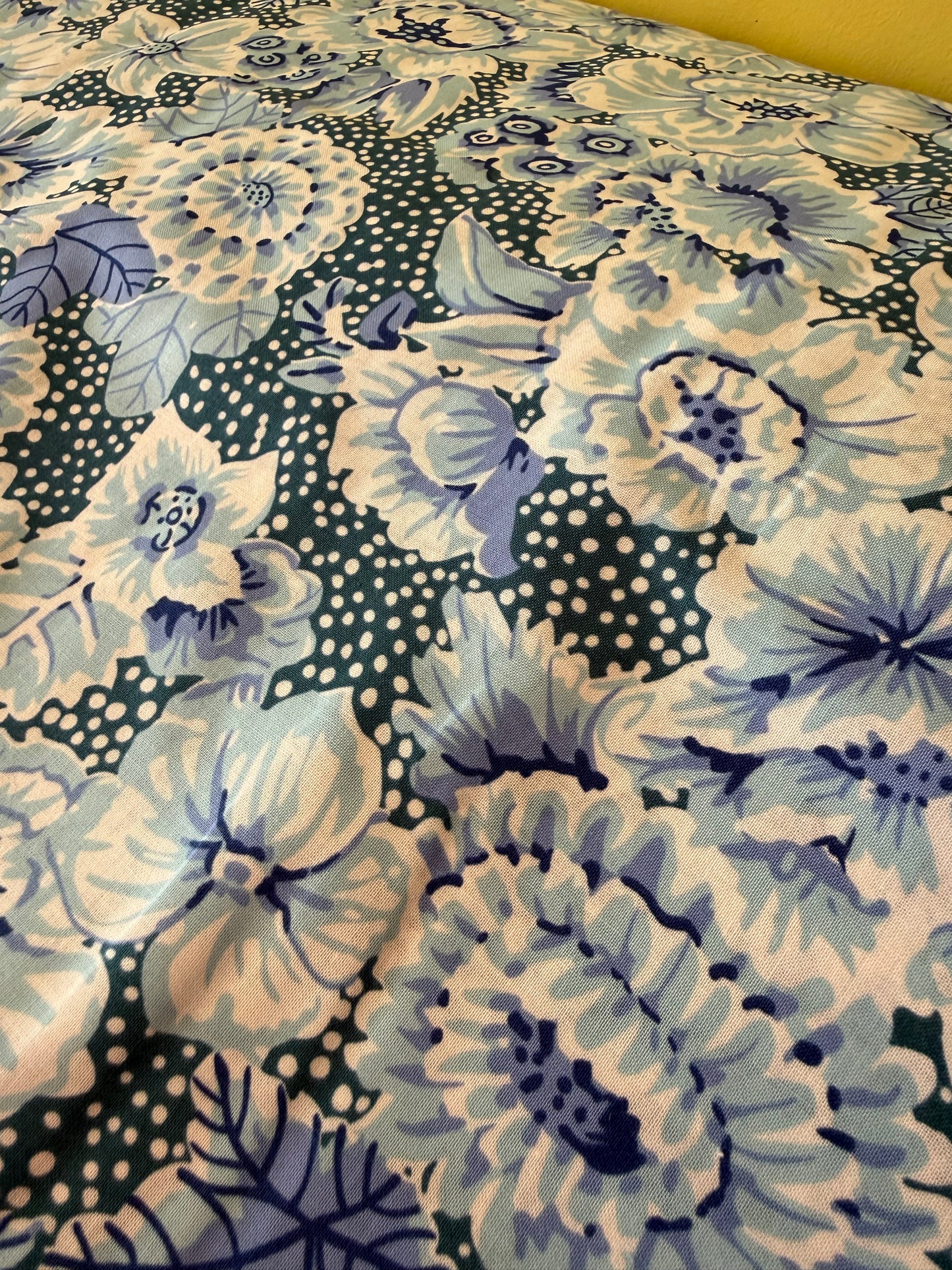Floral with Dots (Blue) by Kaffe Collective