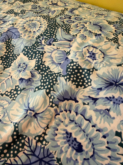 Floral with Dots (Blue) by Kaffe Collective