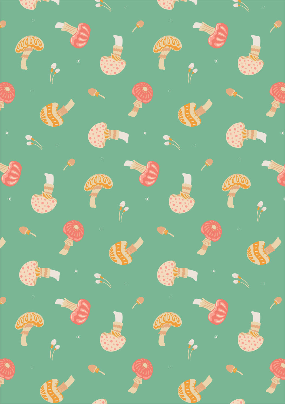 PREORDER Mushroom Meadow Bundle  (fat quarters)