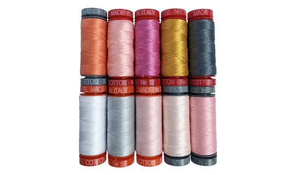 SWEET CINNAMON ROSES LOVES -  Aurifil Collection