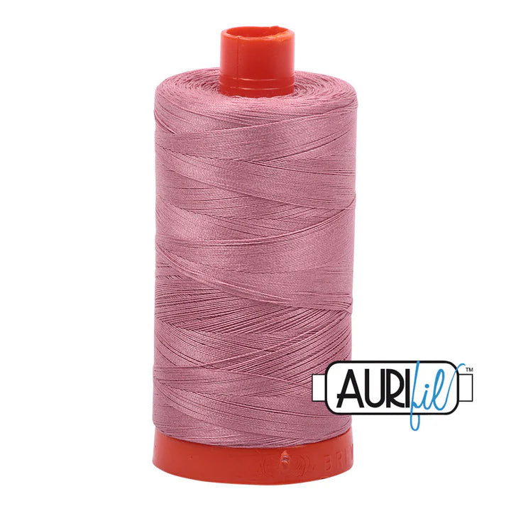 50wt Aurifil - Victorian Rose (2445) LARGE Spool