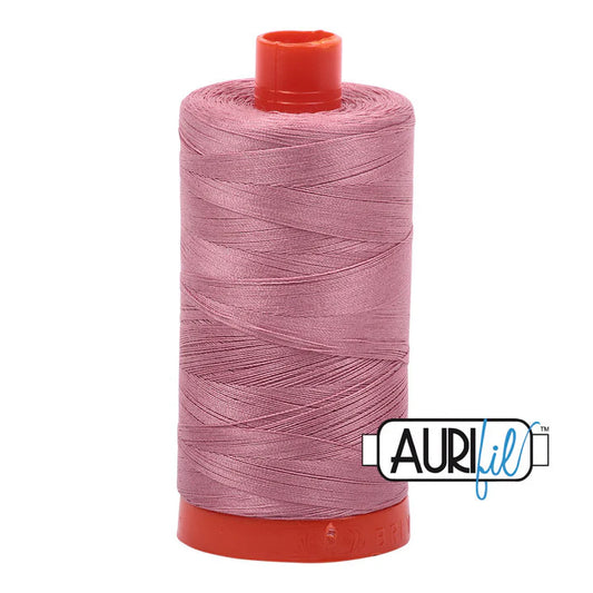 50wt Aurifil - Victorian Rose (2445) LARGE Spool