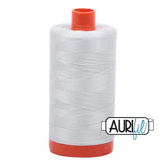 50wt Aurifil - Mint Ice  (2800) LARGE Spool