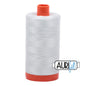 50wt Aurifil - Mint Ice  (2800) LARGE Spool