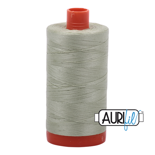 50wt Aurifil - SpearMint (2908) LARGE Spool