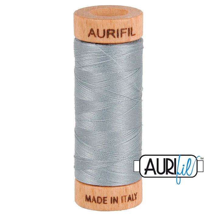 80wt Aurifil (Light Blue Grey) - 2610
