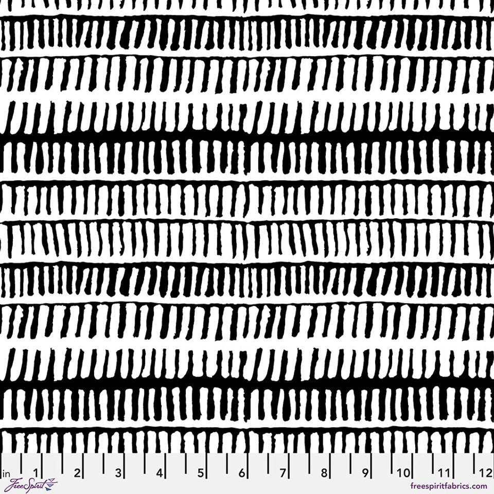 Zipper Stripes (Zebra) by Kaffe Collective