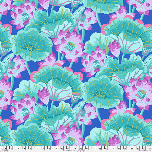 Lake Blossoms (Turquoise) by Kaffe Collective