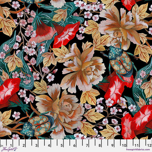 Japanese Beetle (Black) by Maria Matos