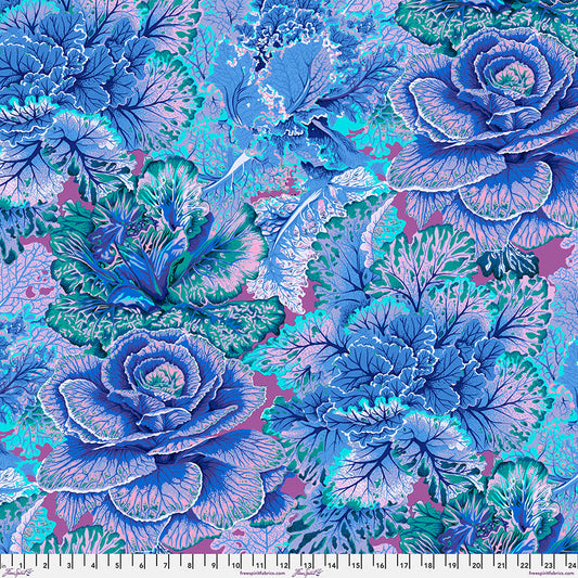 Curly Kale (Blue) by Kaffe Collective