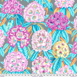 Rhododendrons (Grey) by Kaffe Collective