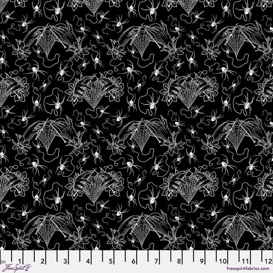 Small Cobweb Lace (Black)