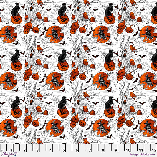 Small Haunted Toile (White)