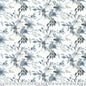 Coastal Wildlowers (Dusty Blue) by Shell Rummel