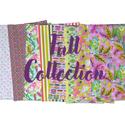 Deja Vu Tabby Road Fat quarter Bundle - Tula Pink (PREORDER)