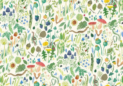 Garden Explorer Fat Quarter Bundle - Wee bluebell