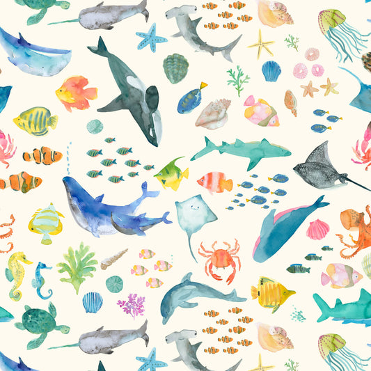 Under the sea (white sand) by Wee Bluebell