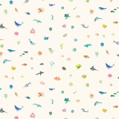 Under the Sea Fat Quarter Bundle - wee blue bell (PREORDER)