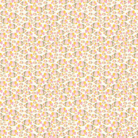 Shoal of Fishes (Coral) by Wee Bluebell