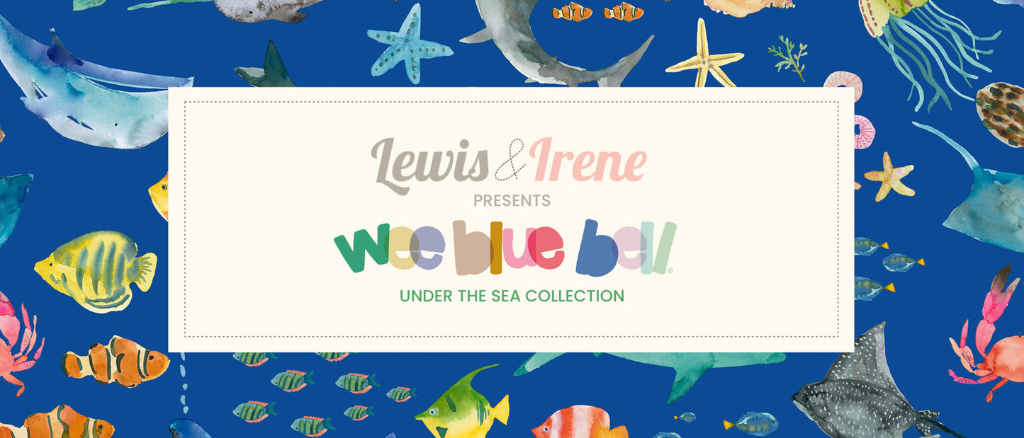 Under the Sea Fat Quarter Bundle - wee blue bell (PREORDER)
