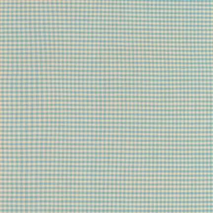 Crawford Gingham (Soft Blue) Mini Check