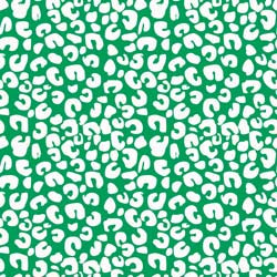 Wu Leopard (Green) by Jennifer Paganelli